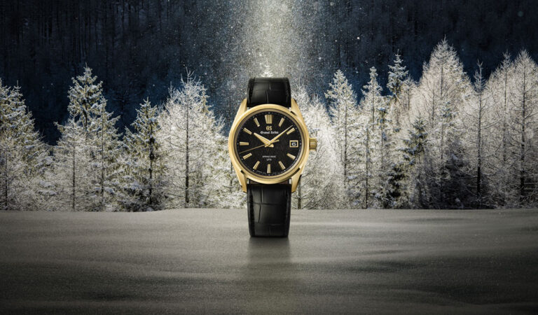 Grand Seiko E9 Spring Drive UFA Ice Forest at Dawn SLGB006